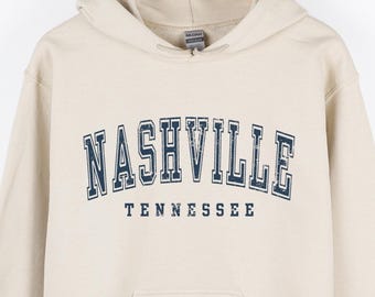 Nashville Tennessee Hoodie, Music City Travel Sweatshirt
