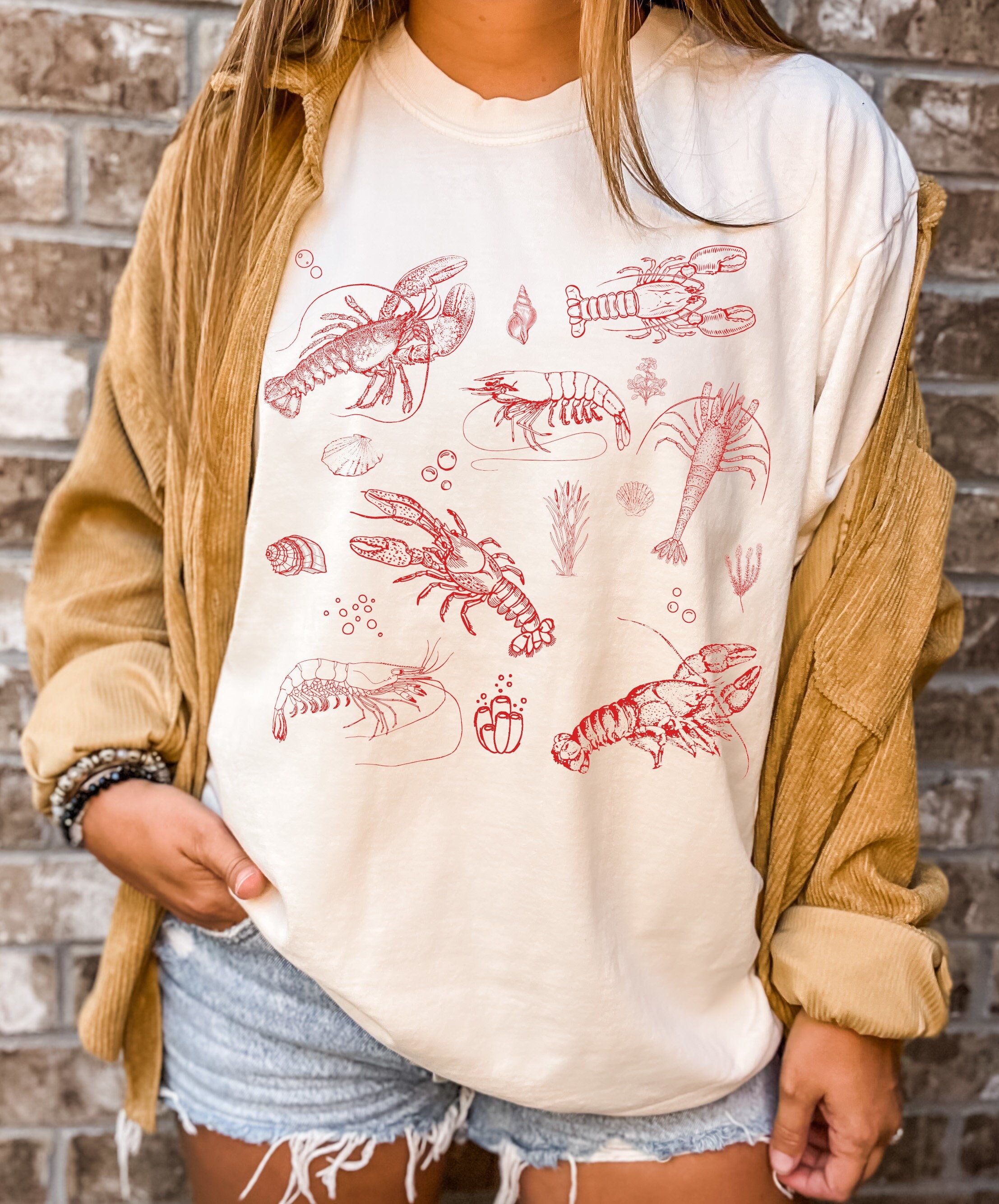 Lobster Tee - Etsy