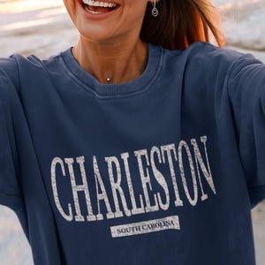 Charleston South Carolina Beach Crewneck Sweatshirt Gift
