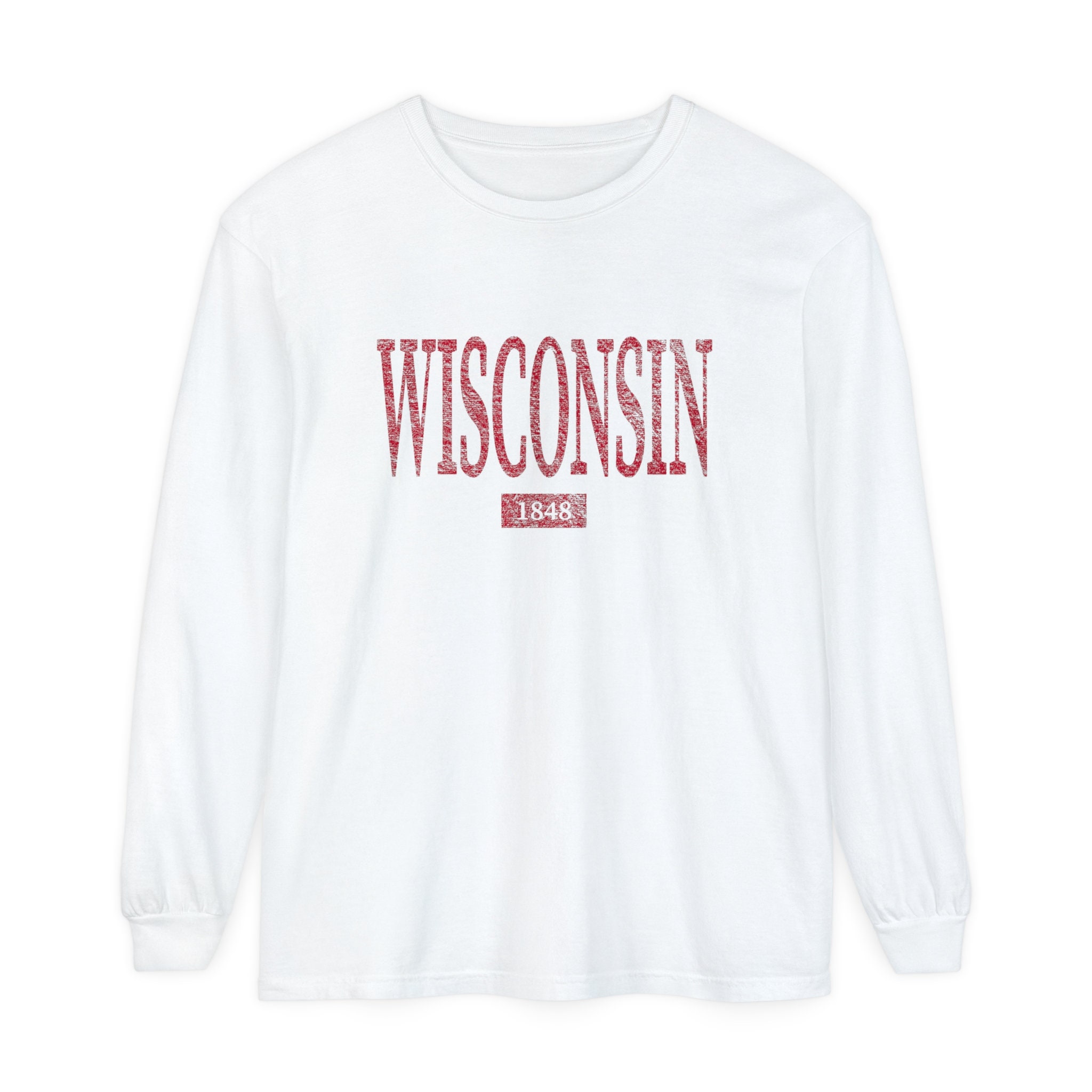 T-shirt "Home Is Wisconsin" - Cadeau USA, 100% Coton, Noir, Neuf Avec étiquettes