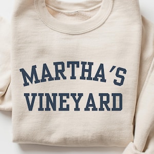 Martha's Vineyard Crewneck-tröja Resesouvenir
