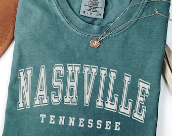 Nashville Tennessee Comfort Colors® Tshirt Gift Tee