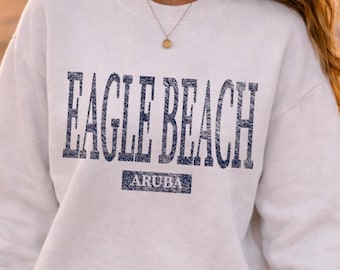 Felpa Aruba Eagle Beach, souvenir di viaggio dei Caraibi