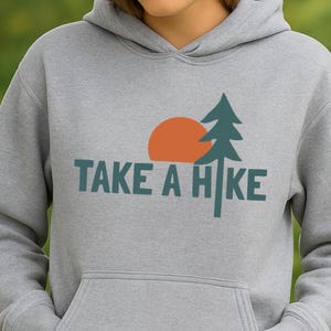 Take a Hike-hoodie: Adventure Mountain-sweater met capuchon cadeau