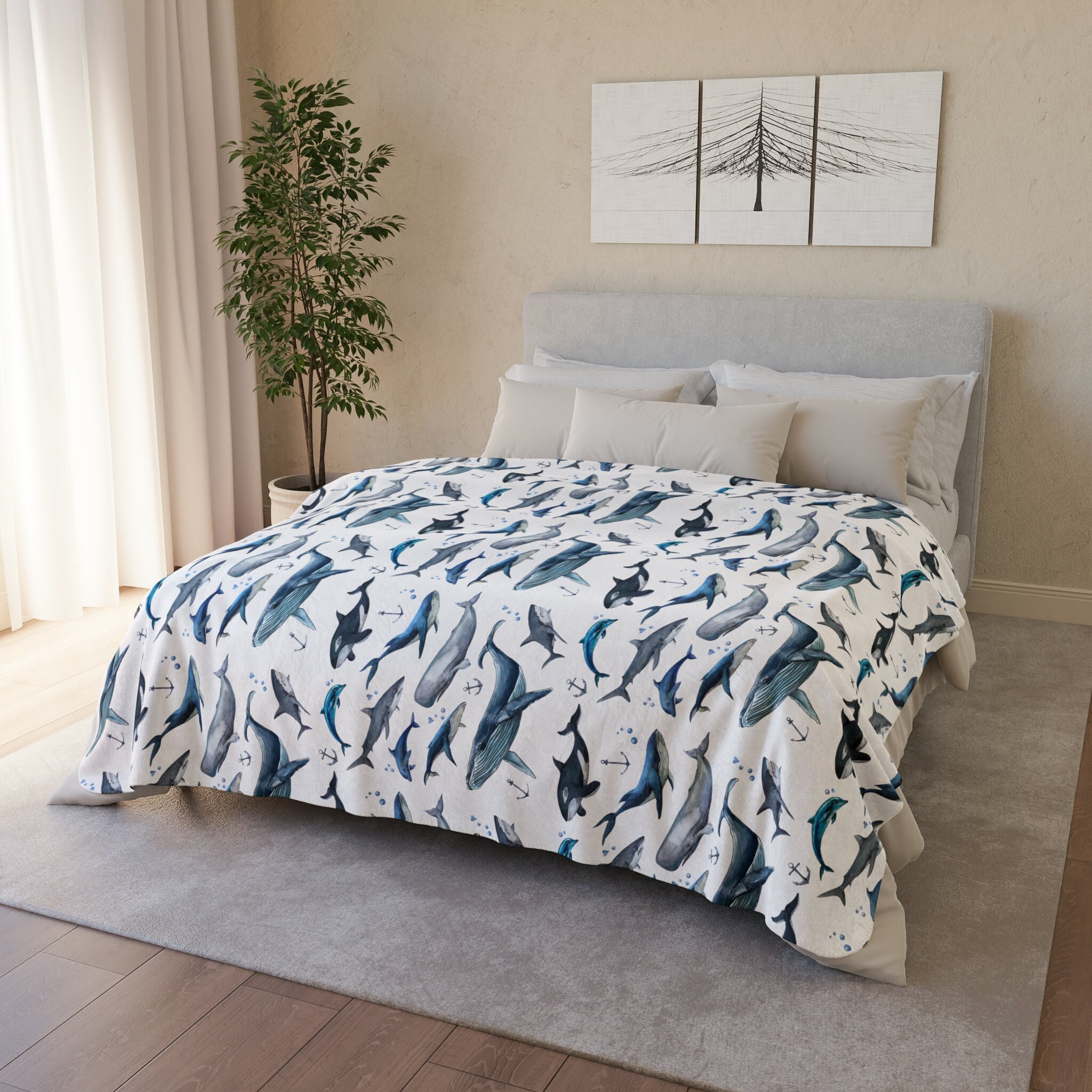 Shark Fleece Blanket UK