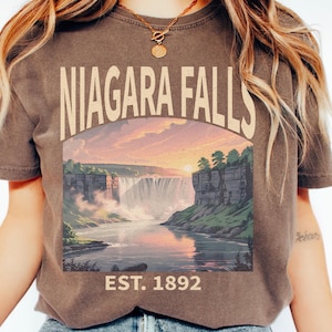 Niagara Falls Comfort Colors® Tshirt Gift Tee Shirt