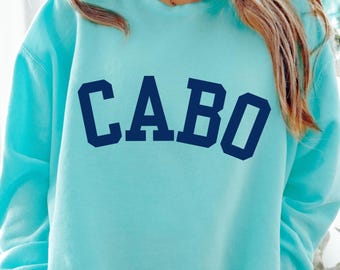 Cabo San Lucas Comfort Colors® Strand Rundhalsausschnitt, Mexiko Sweatshirt Geschenk