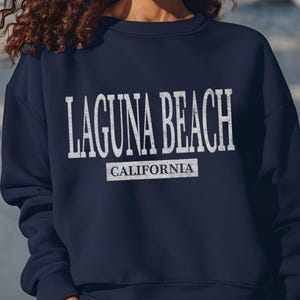 Custom City State Sweatshirt: Distressed Hometown Crewneck