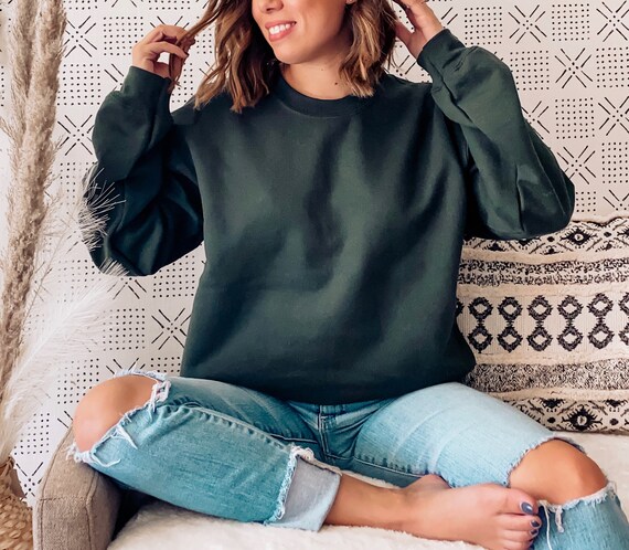 Forest green crew neck new arrivals