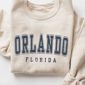 Orlando Florida Beach Crewneck Sweatshirt Gift Pullover Souvenir
