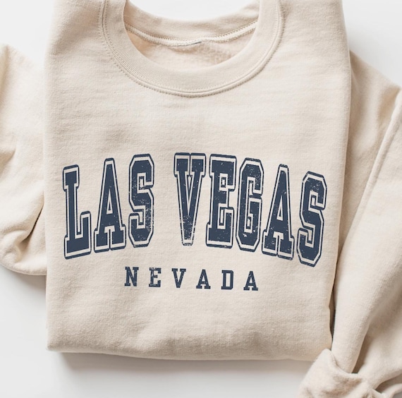 Las Vegas Nevada Crewneck Sweatshirt Gift Pullover Souvenir - Etsy