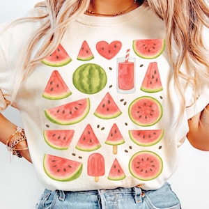 Comfort Colors® Wassermelone Tshirt Geschenk Strand T-Shirt