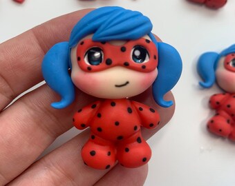 Dekora Ladybug Figurine de G/âteau