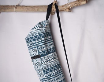Sac World Market Pour Tapis De Yoga - Style Kantha (couette) - Fabriqué En Inde - Occasion