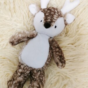 plush reindeer sewing pattern and tutorial easy memory bear pdf image 3