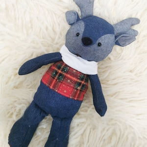 plush reindeer sewing pattern and tutorial easy memory bear pdf image 8