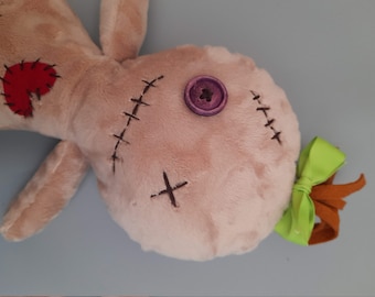 baby voodoo doll plush sewing pattern and tutorial
