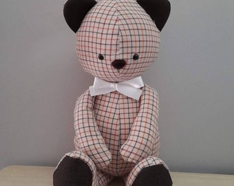 Easy teddy Bear Sewing Pattern, memory bear pdf