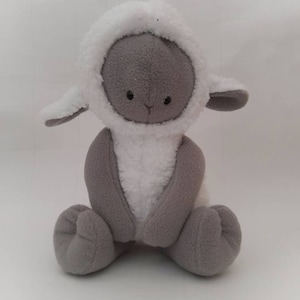 Lamb plushie pattern and tutorial pdf
