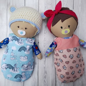 15&quot; Baby Doll Sleep Sack Sewing Pattern & Photo Tutorial (PDF Pattern)