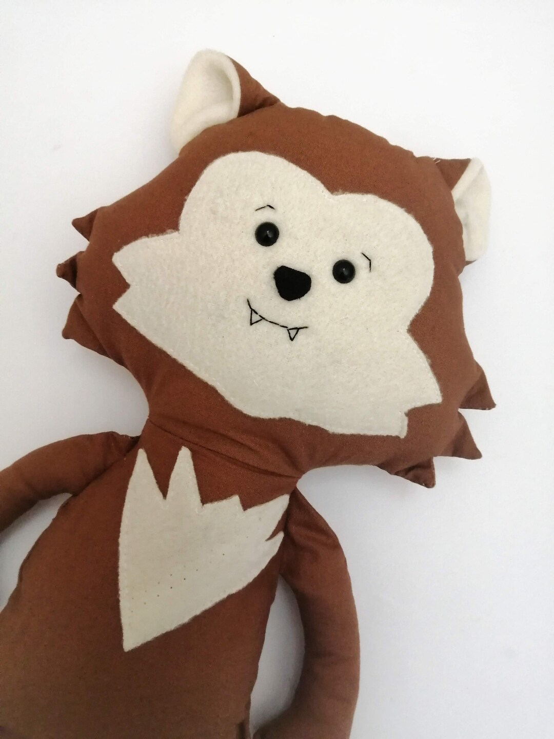 Werewolf Plush Add-on Pattern Pieces (PDF Pattern) - Etsy