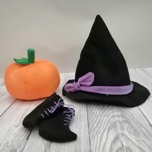 Witch doll dress up set sewing pattern and tutorial instant download pdf