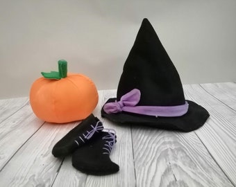 Witch doll dress up set sewing pattern and tutorial instant download pdf