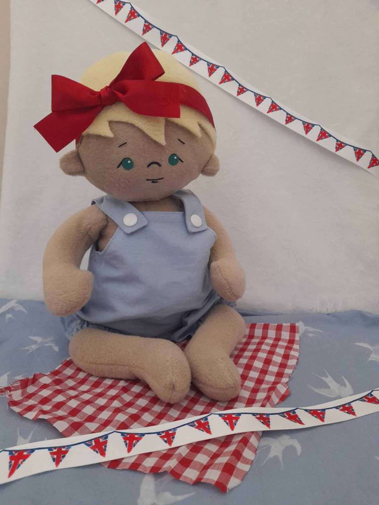 Plush Baby Dungarees Sewing Pattern and Tutorial. Etsy UK