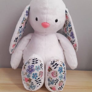 plush bunny sewing pattern and tutorial memory bear pattern pdf