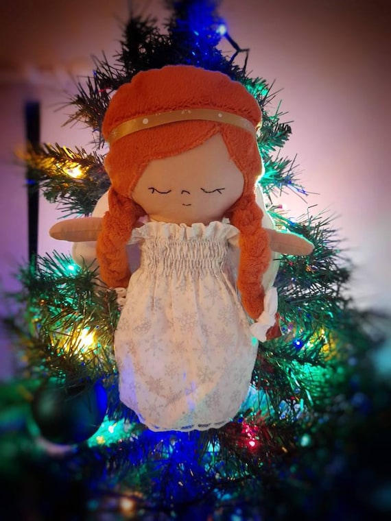 Angel Doll Christmas Tree Topper Sewing Pattern and Tutorial - Etsy