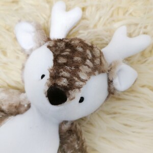 plush reindeer sewing pattern and tutorial easy memory bear pdf image 4