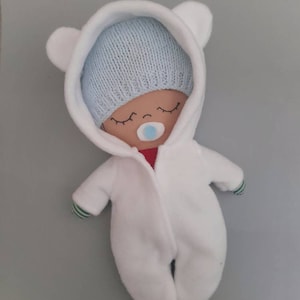 dolls onesie and sleepsuit pattern and tutorial