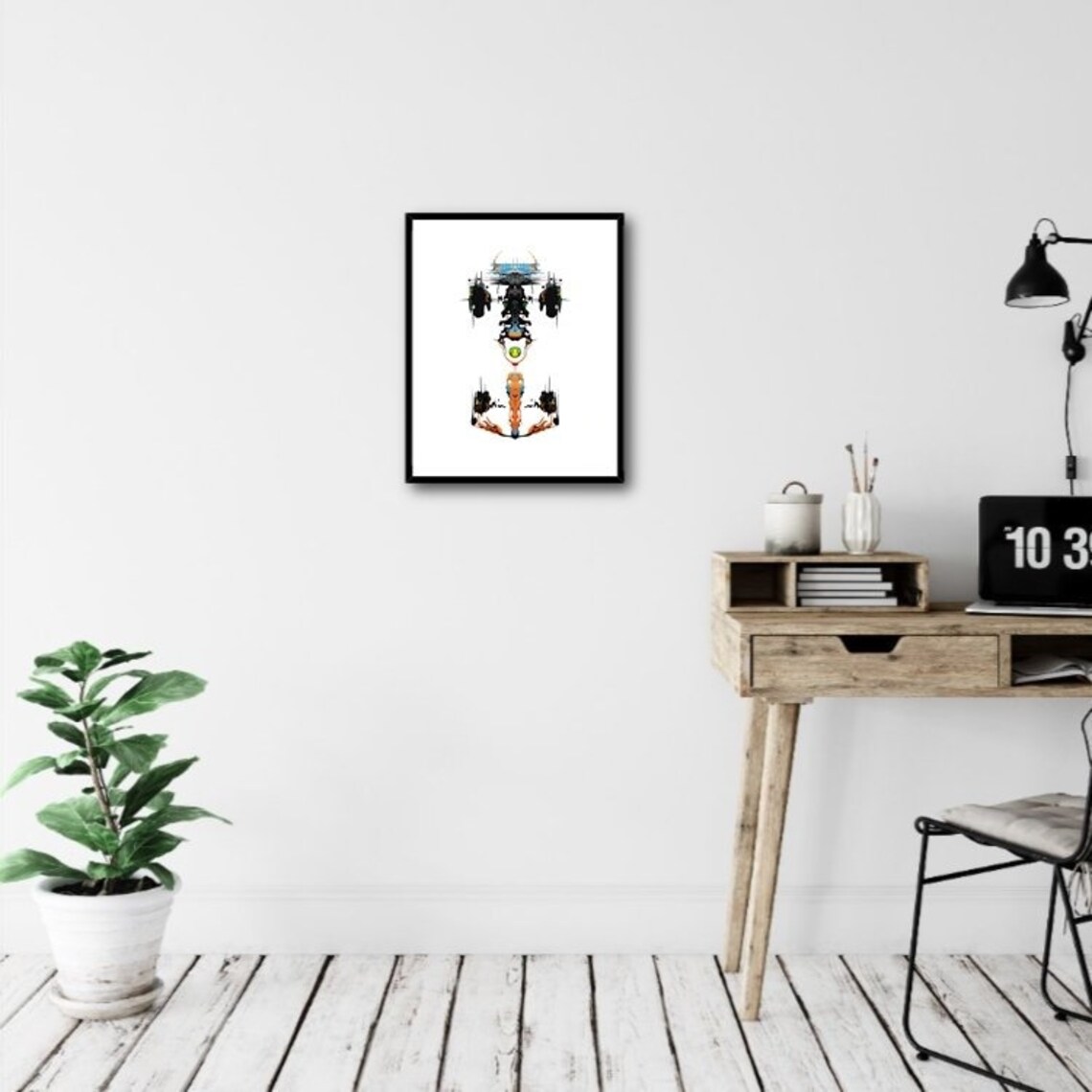 Mclaren Alien [lando] Poster - F1 Wall Art - F1 Art by David Tyers - Etsy