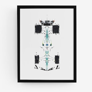 Fernando Alonso AMR23 Kunstdruck - F1 Wandkunst - F1 Kunst von David Tyers