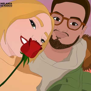 Cartoon personalizzato, Illustrazione personalizzata, Disegno digitale, Cartoon Digitale, Ritratto Digitale, Illustrazione Digitale