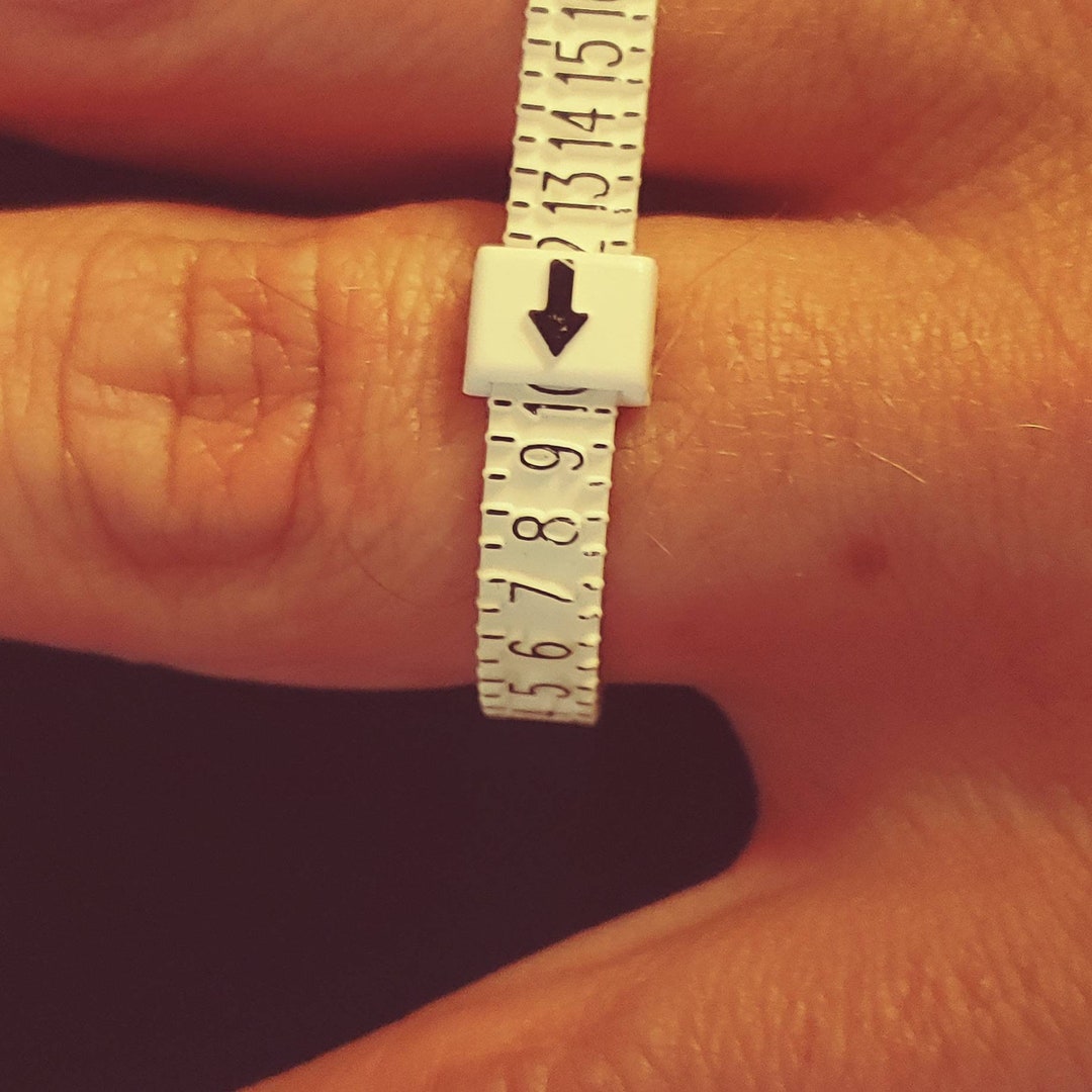 Ring Sizer, Whats My Ring Size, Measure Finger Size, Measure My Ring Size, Measure  Ring Size, Find My Ring Size, Finger Measure Kit US Size 