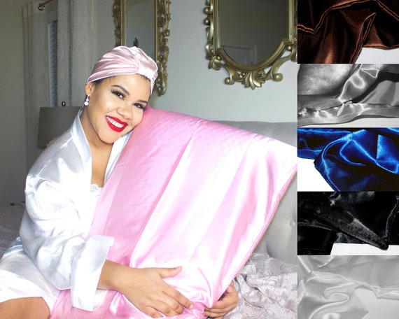 Beauty sleep satin pillowcase top