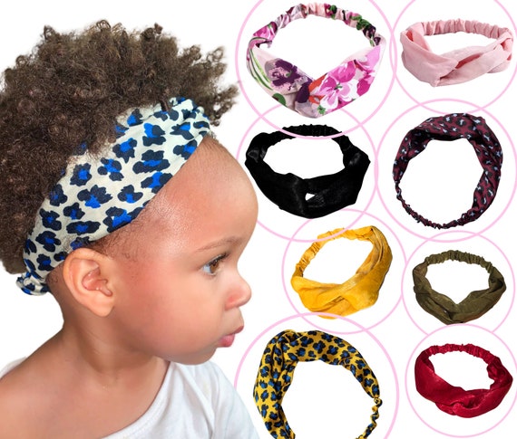 Braided Hair Clips for Women Girls Satin Fabric Hair Bands with 3