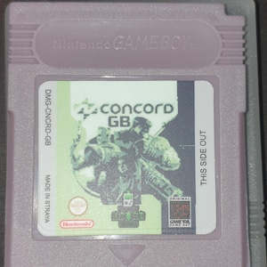 Concord GB (edycja Game Boy) - fizyczny koszyk