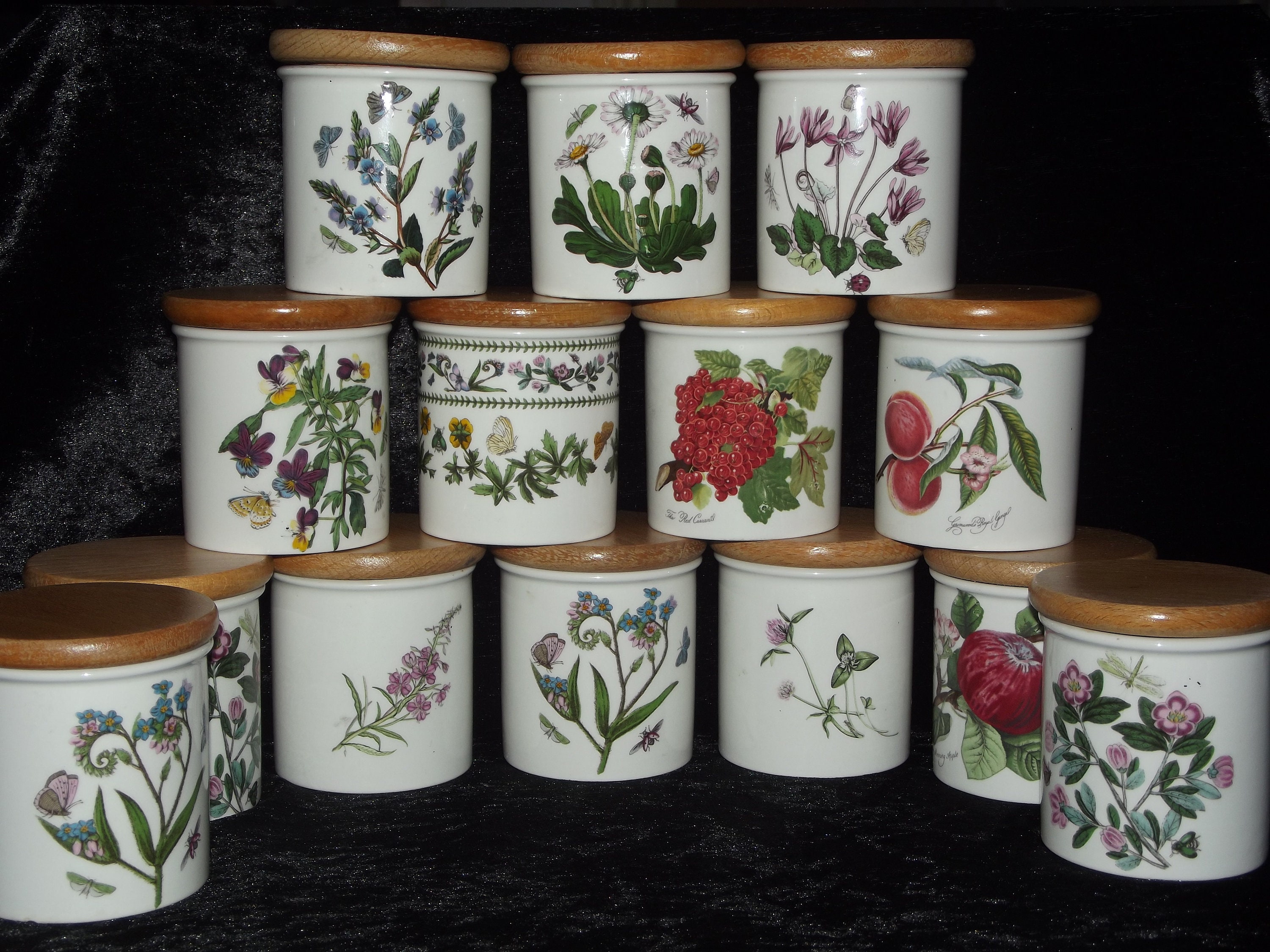 Vintage Portmeirion Herb & Spice Jar From the Pomona Range Etsy UK