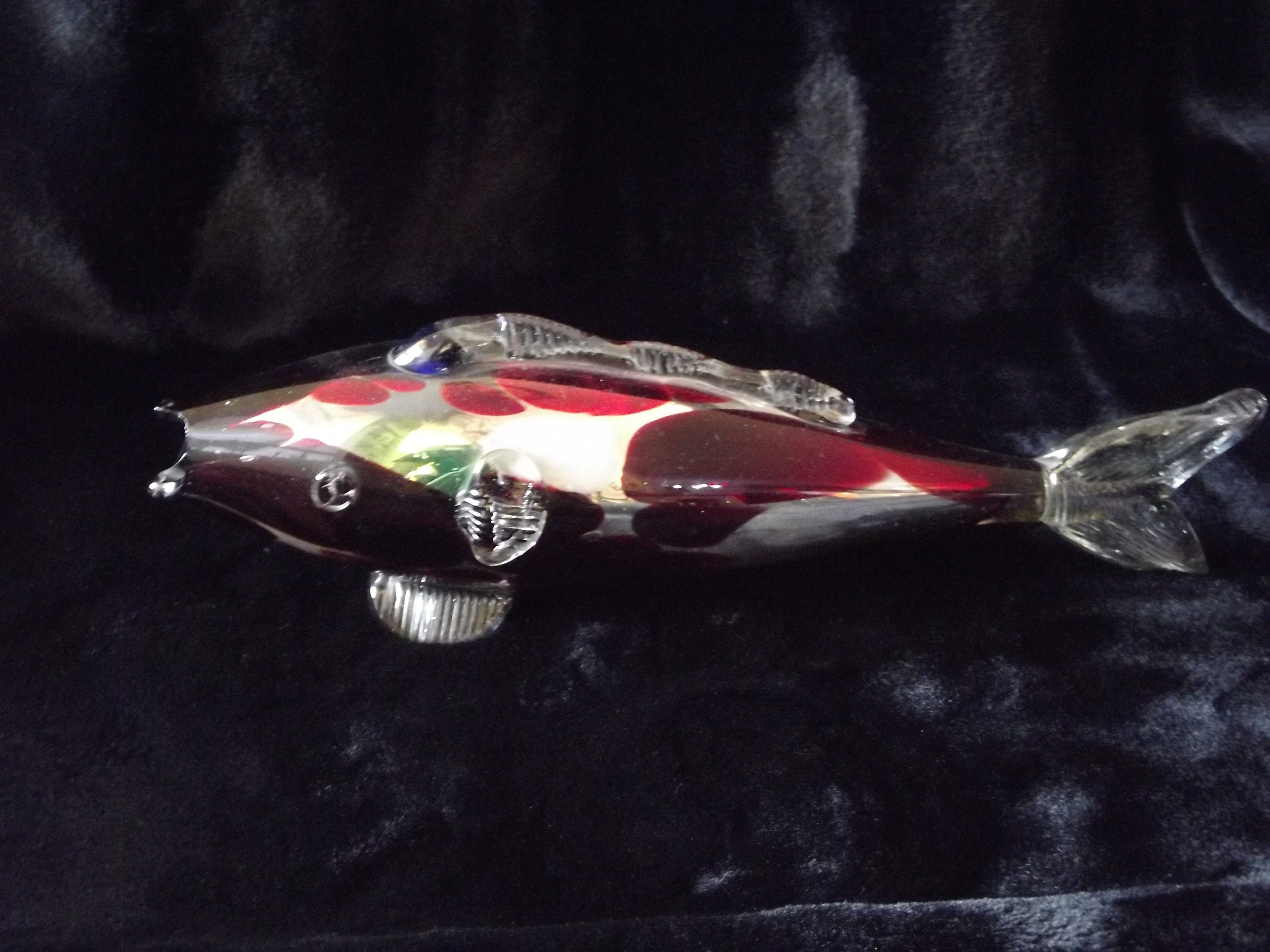 Unusual Vintage Murano Glass Fish Etsy