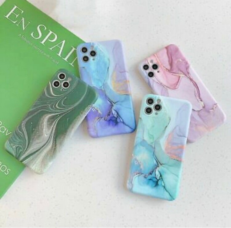 Marble Soft TPU Case With Stand Holder Phone Cover for Iphone Etsy UK