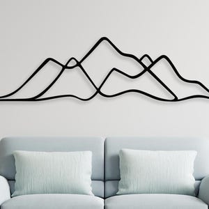 Metal Art Decor, Wall Metal Craft, Steel Wall Design, Handmade Metal Art, Minimalist Metal Art, Unique Metal Decor, Modern Metal Sign
