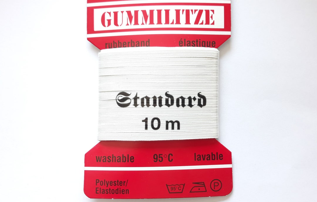 10 Meter Rubber Band Boiling Solid at 95 Degrees Washable Etsy