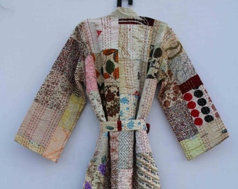Patchwork Kantha Robe - Etsy