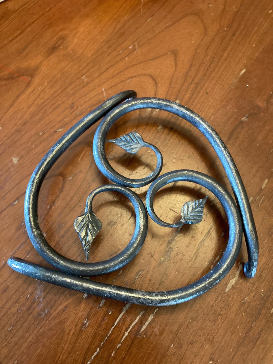 Rustic Blacksmith Made Trivet Etsy UK