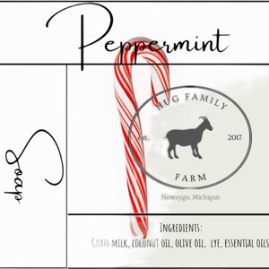 Goat Milk Soap- Peppermint