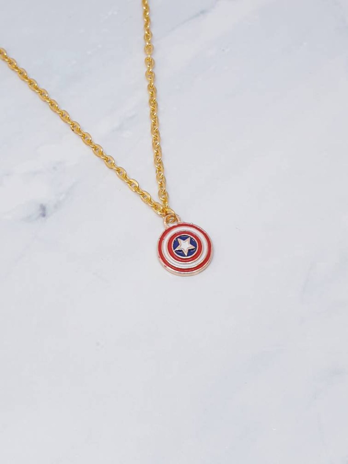 captain america necktie