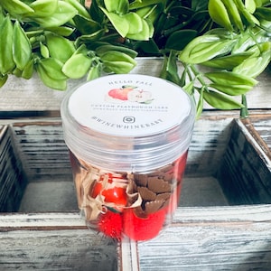 Herbst Themen, Hausgemachte duftende Knete Sensory Glas