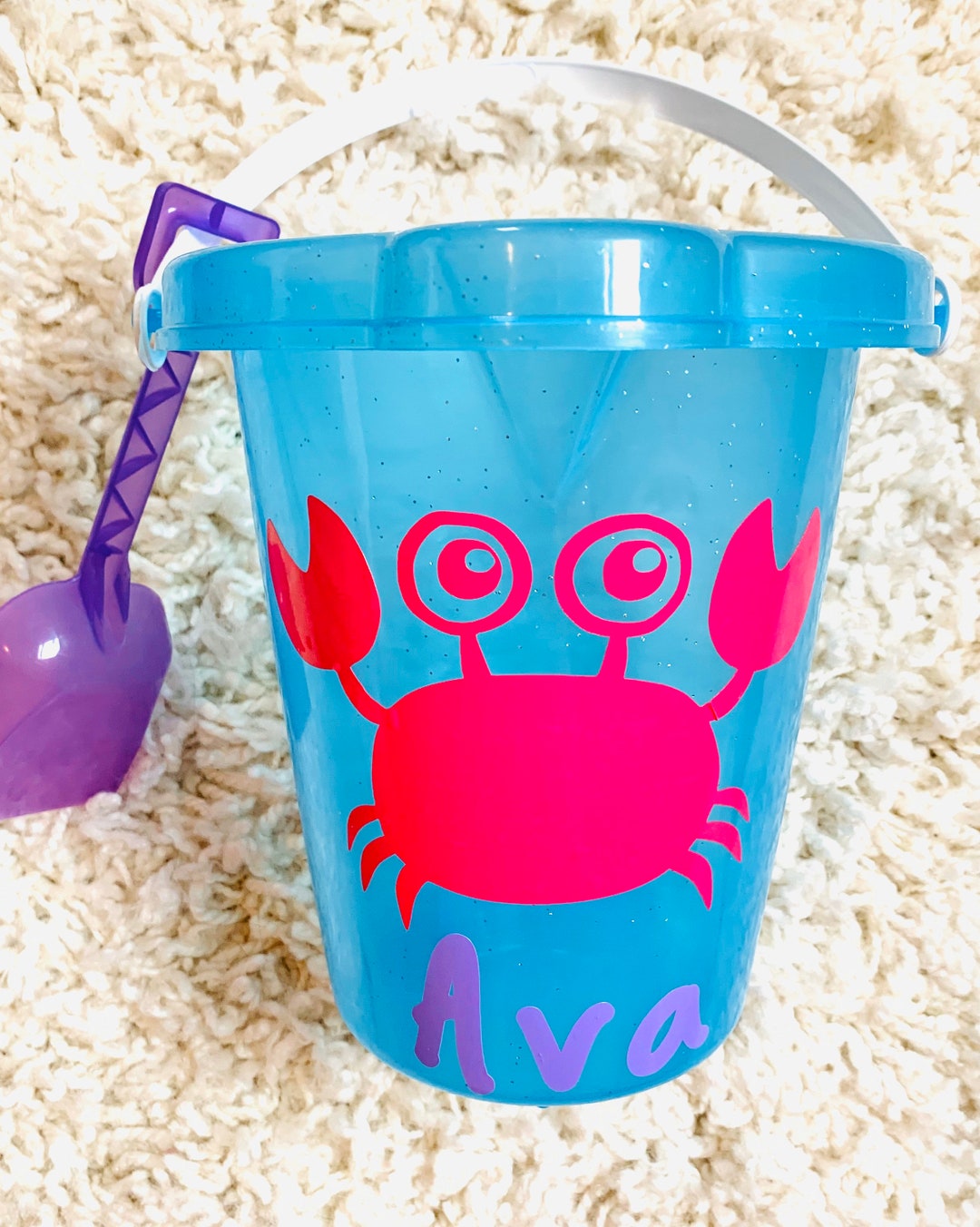 Personalized Beach Buckets Etsy